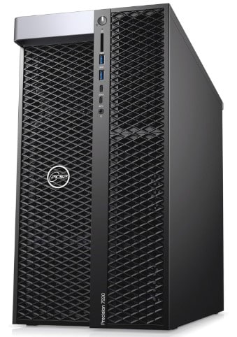 PCSP High End Precision 7920 Tower Workstation, 2X Intel Xeon Platinum 8160 up to 3.7GHz (48-Cores 96 Threads)