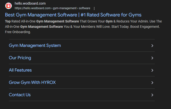 best gym software ad