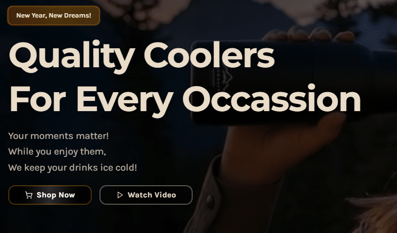 can cooler homepage before audit